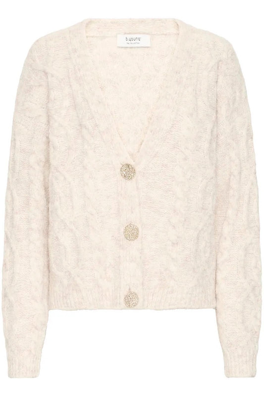 Oatmeal Cable Cardigan