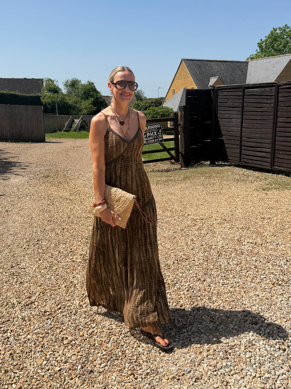 Velour Maxi Dress