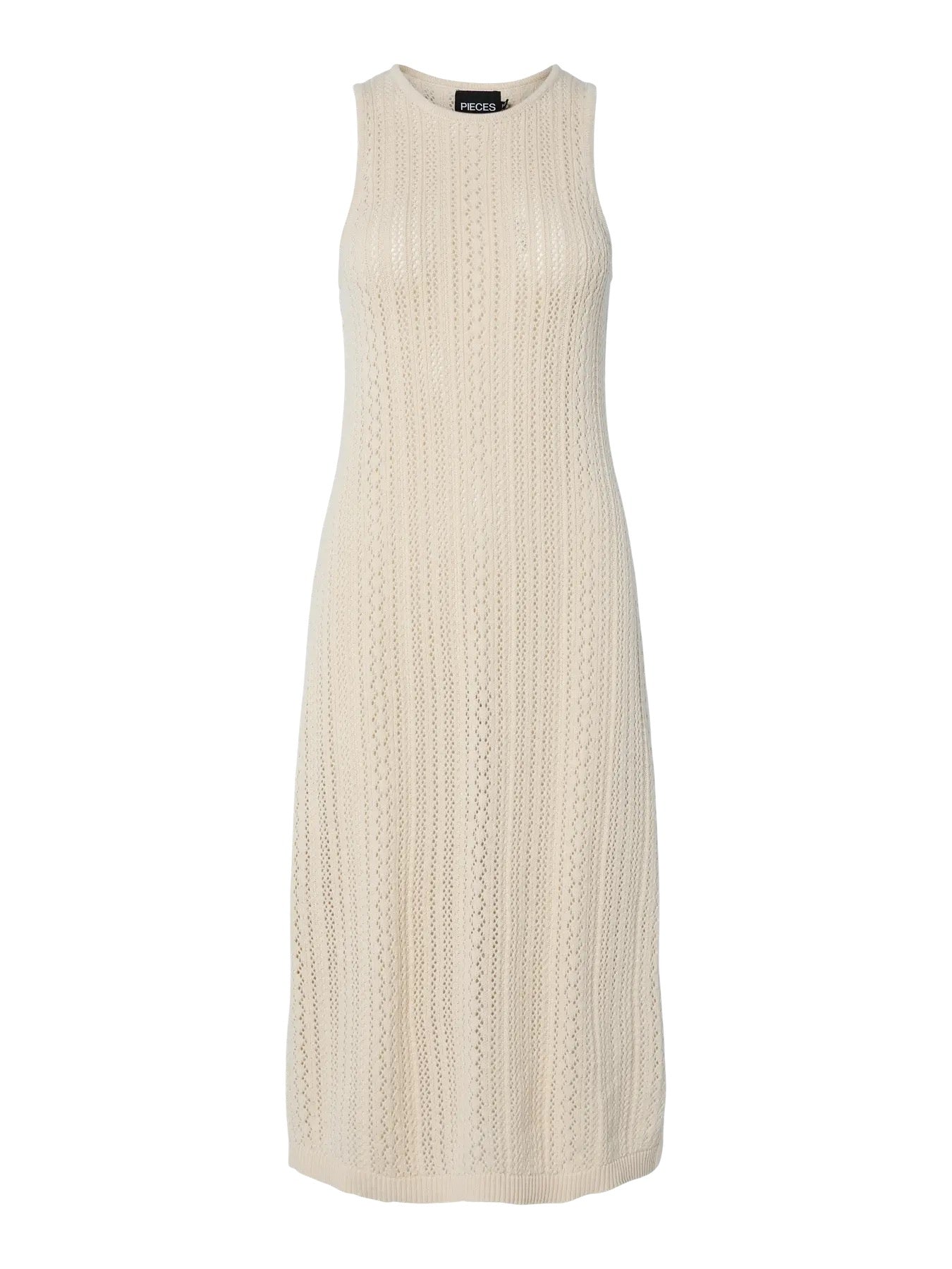 Ecru Knitted Dress