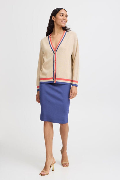 Stripe Edge Cardigan