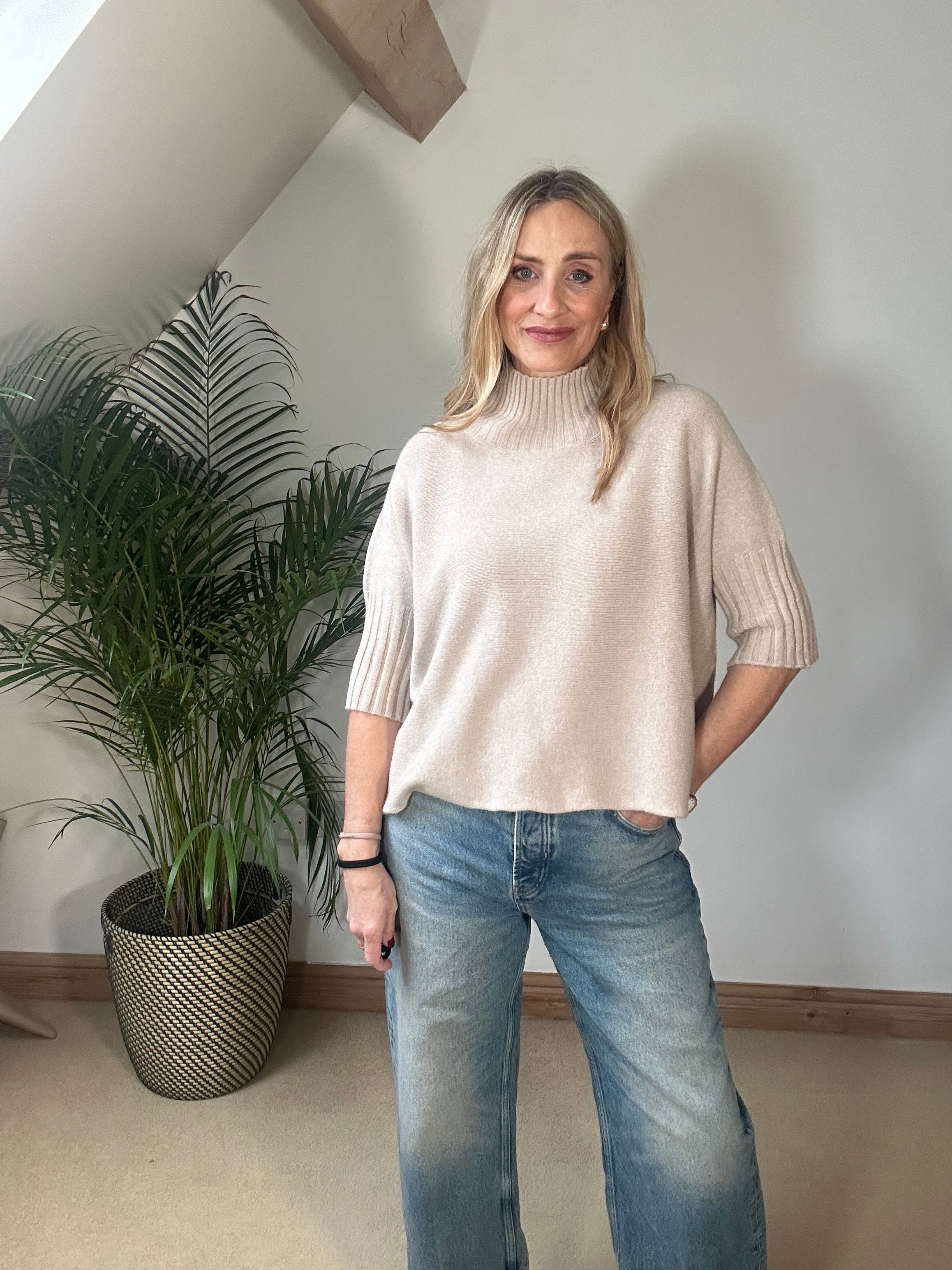 Short Sleeve, Boxy Jumper