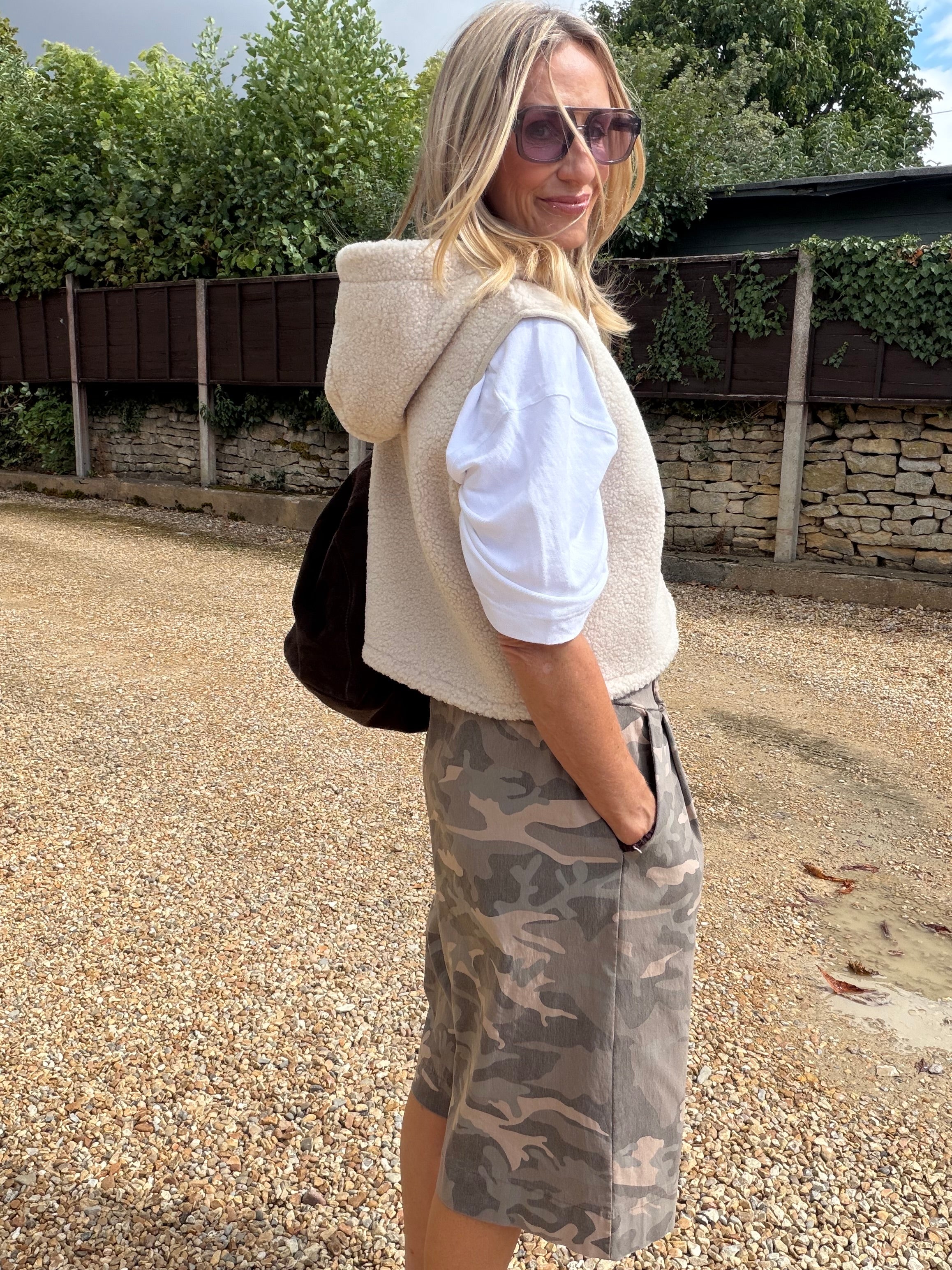 Camo Bermuda Shorts