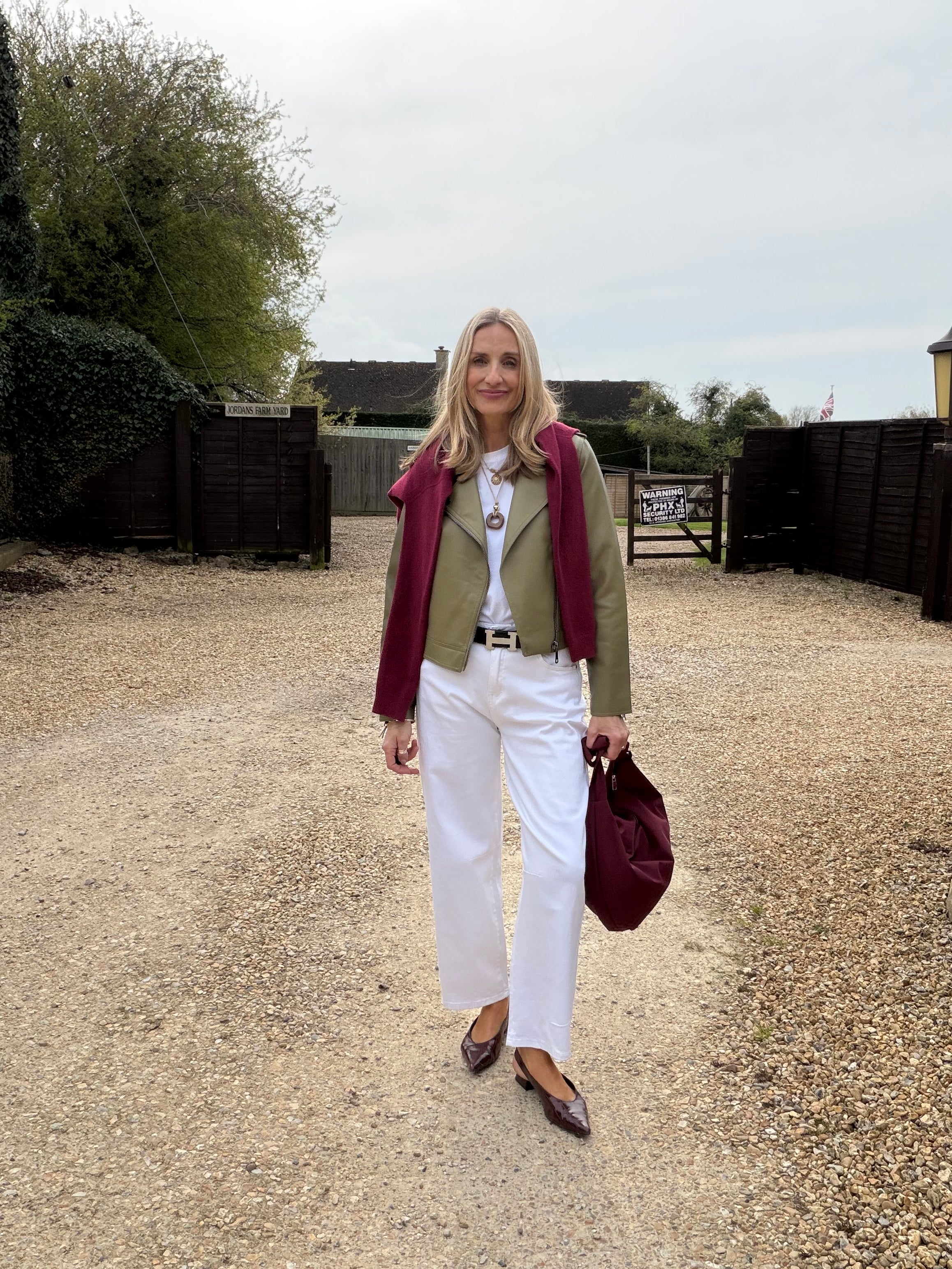 Biker Jacket - Aloe