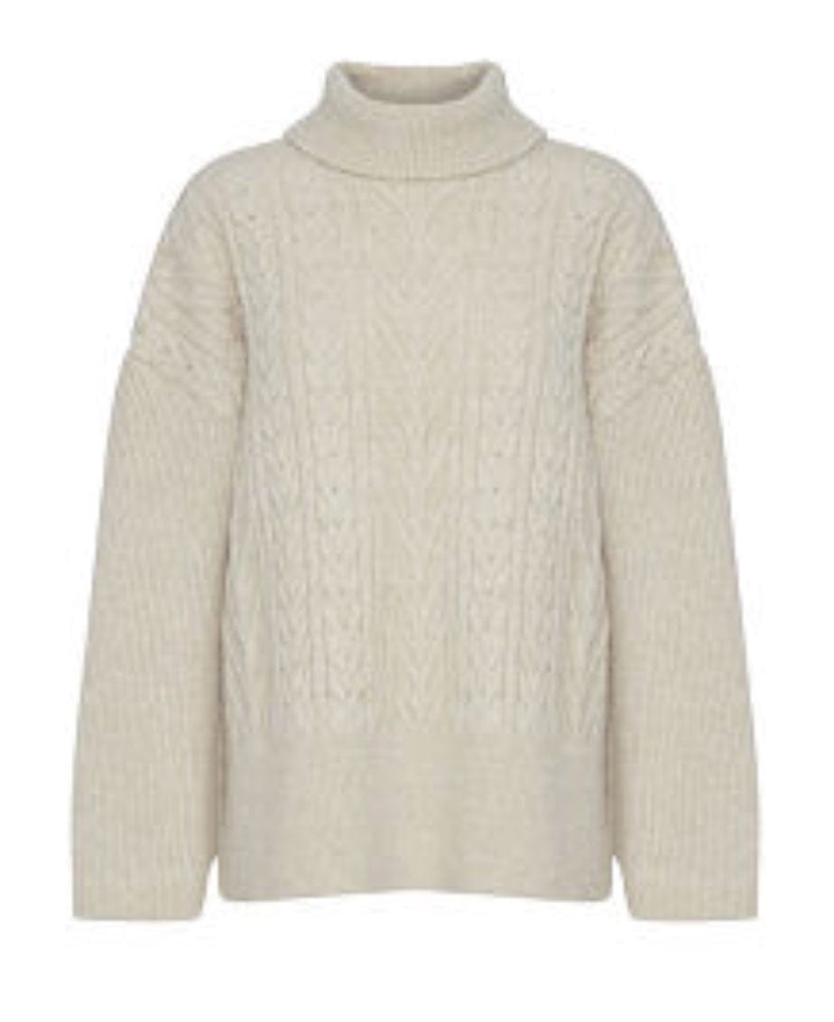 cable jumper  - cream