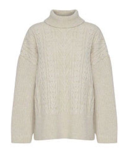 cable jumper  - cream