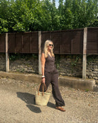 Wide Leg Linen Pants