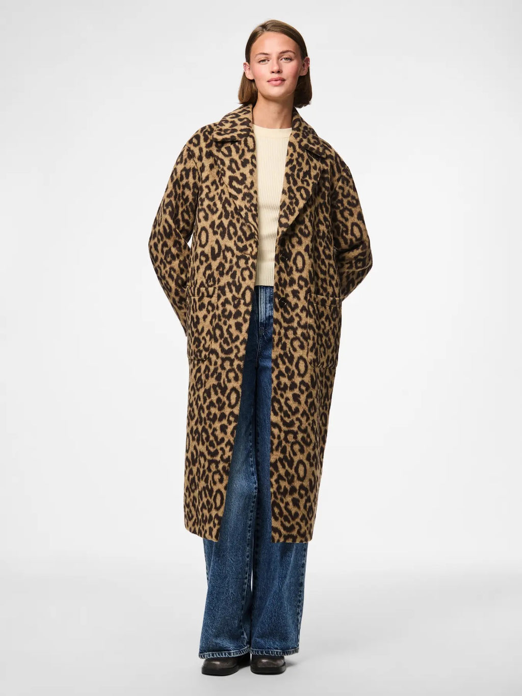 Leopard Print Coat