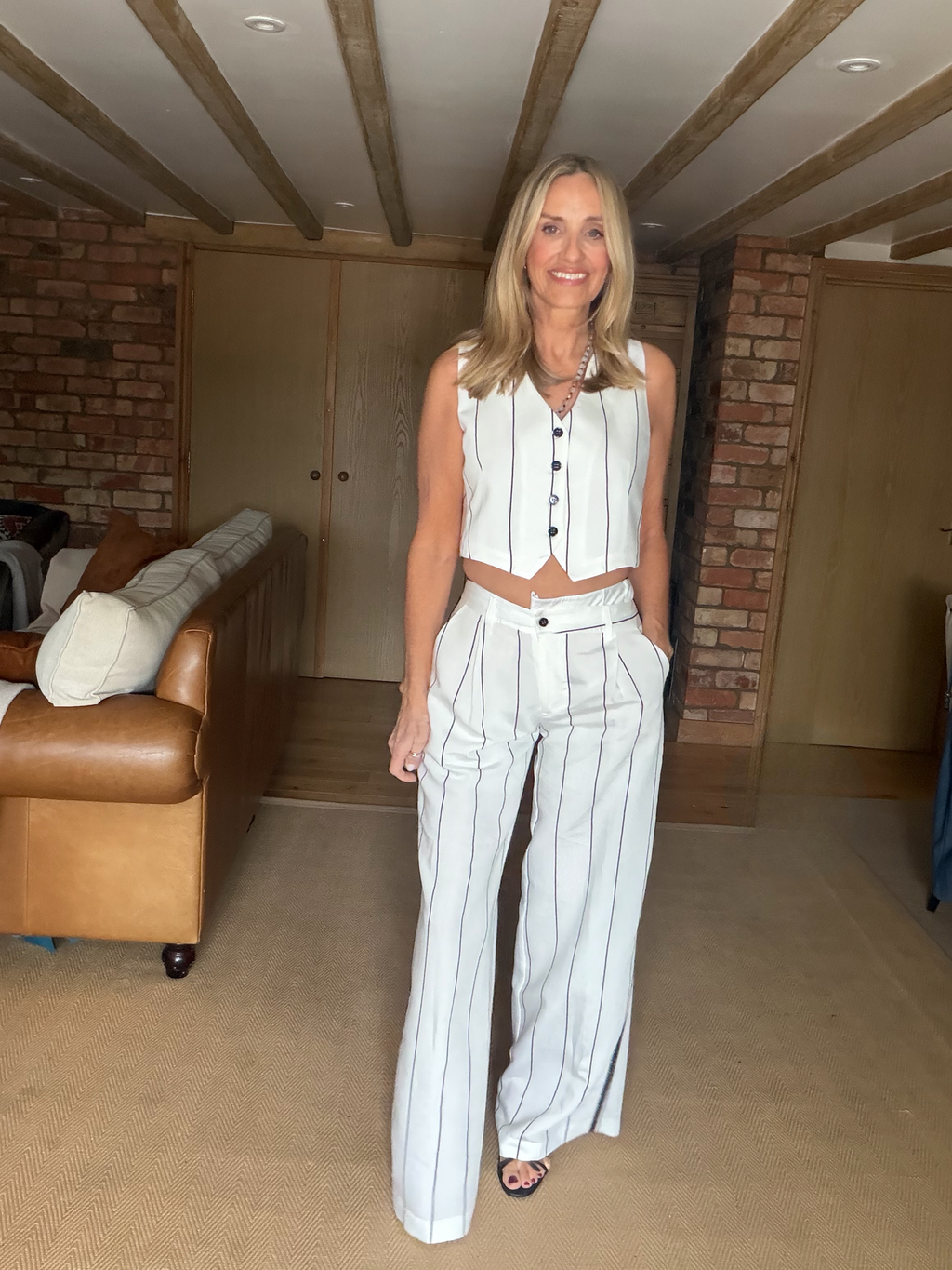 Pinstripe Waistcoat