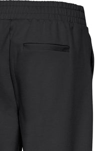 Wide Leg Jersey Trousers