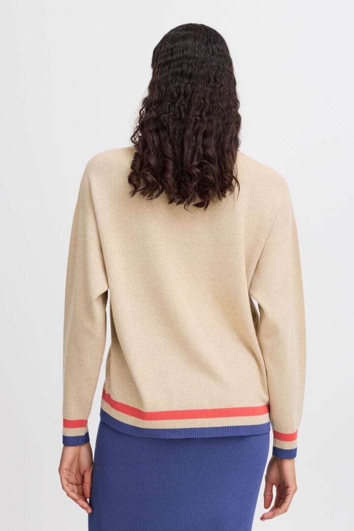 Stripe Edge Cardigan