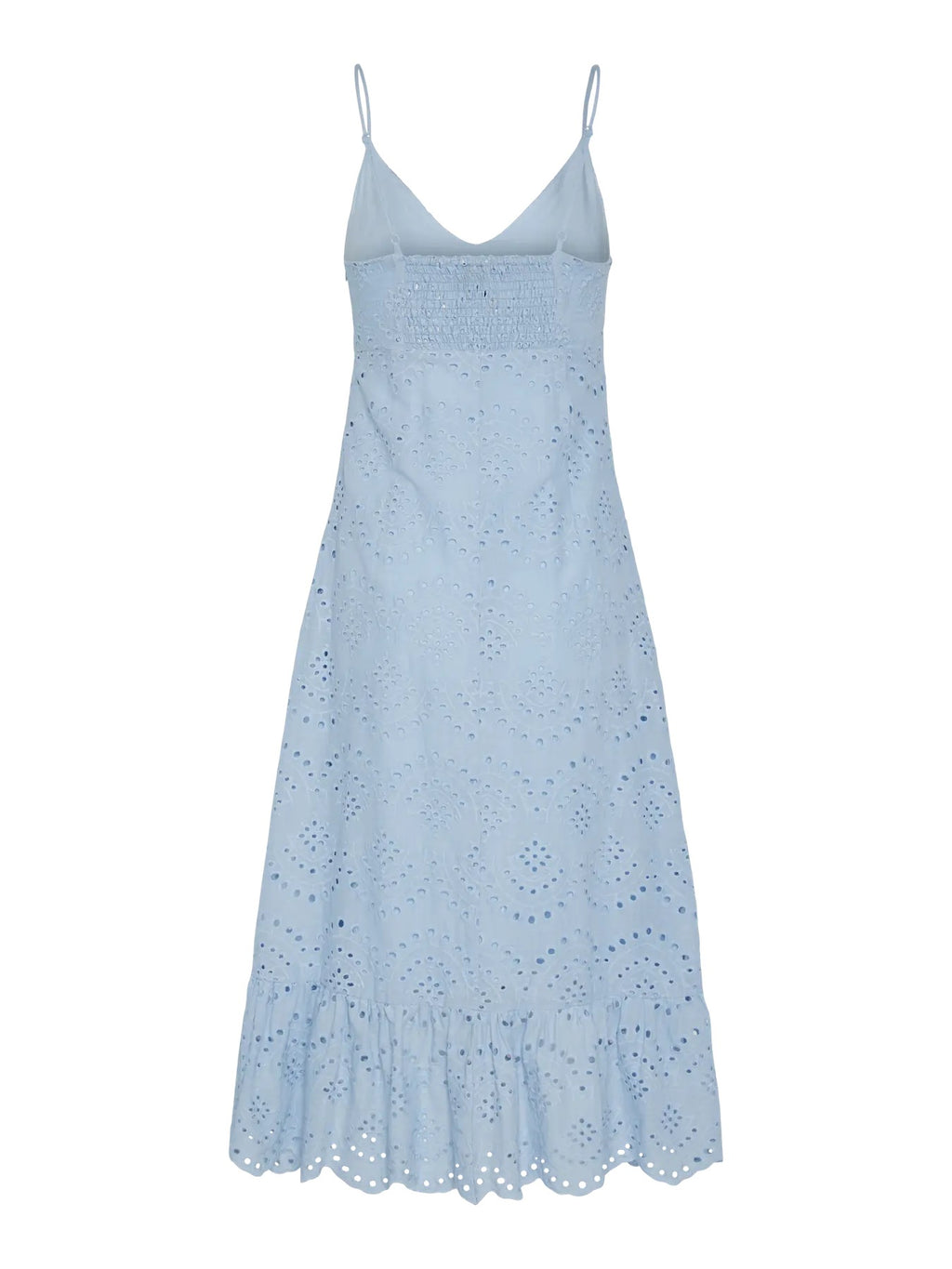 Broderie Anglaise Sundress -  Baby Blue