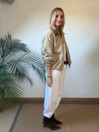 Slim Barrel Coloured Jeans