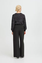 Black Wide Leg Trousers