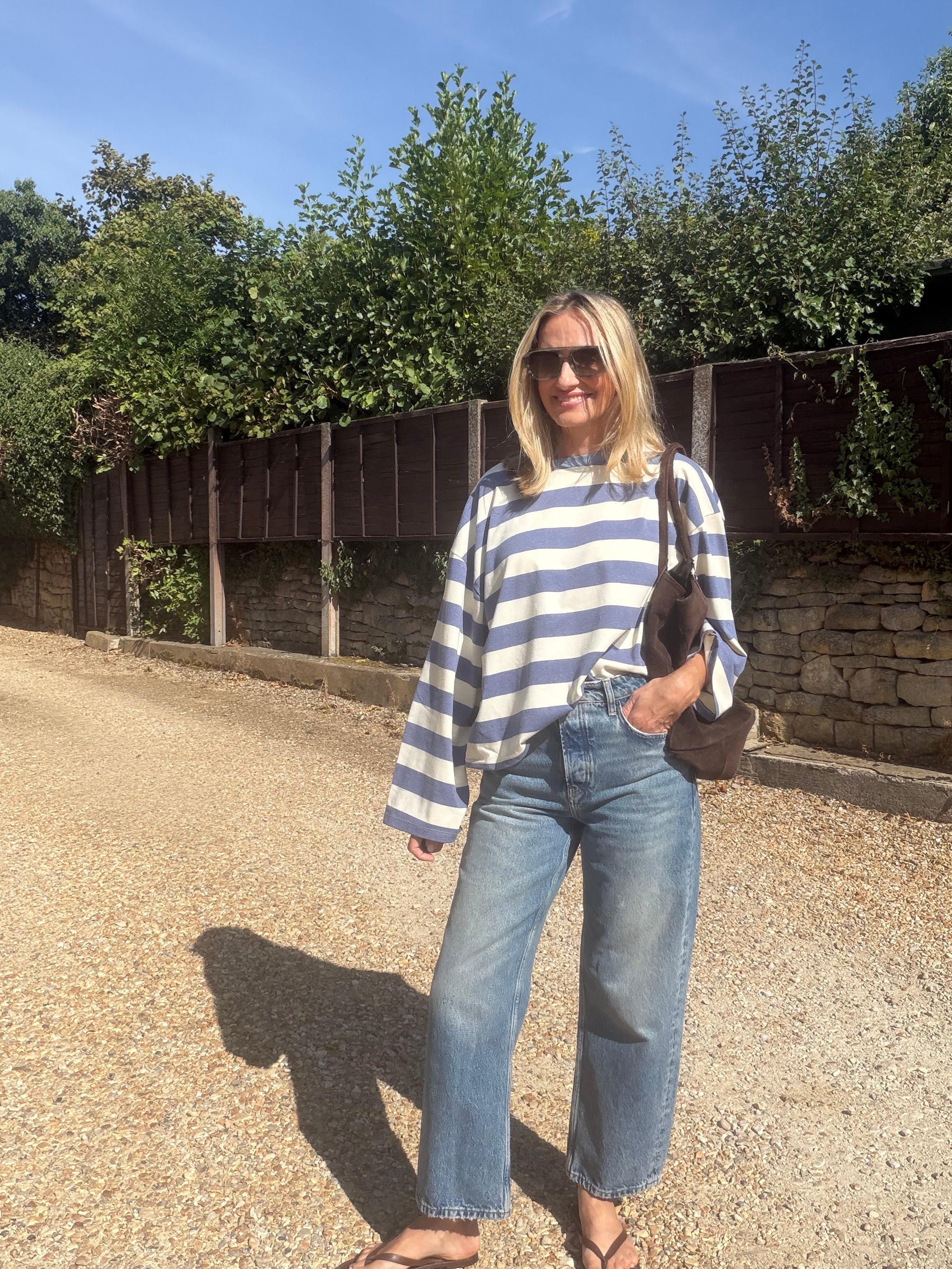 Striped Long Sleeve T-Shirt