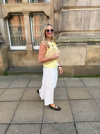 Tie Front Sleeveless Knit