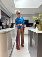 Tie Front Mohair Short Sleeve Cardigan