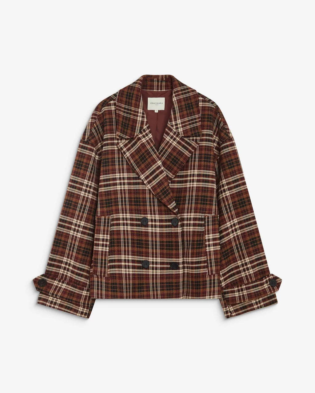 Cherry Check Jacket