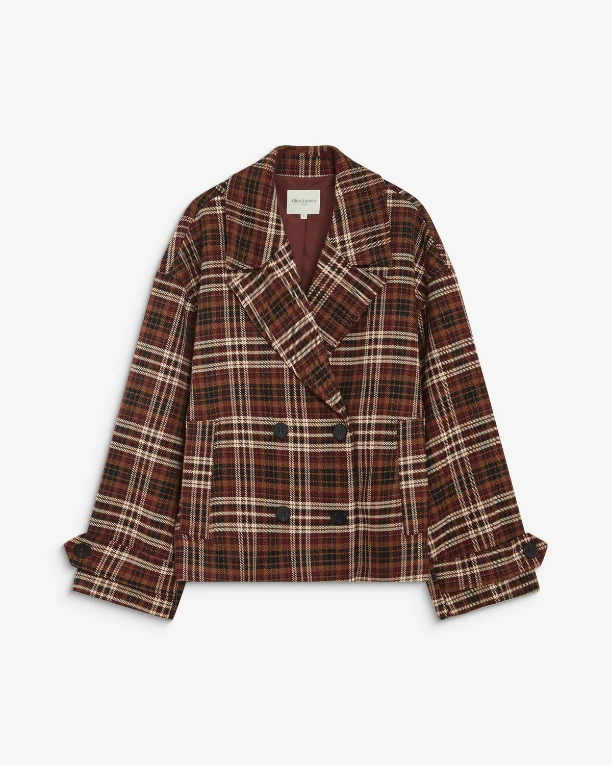 Cherry Check Jacket