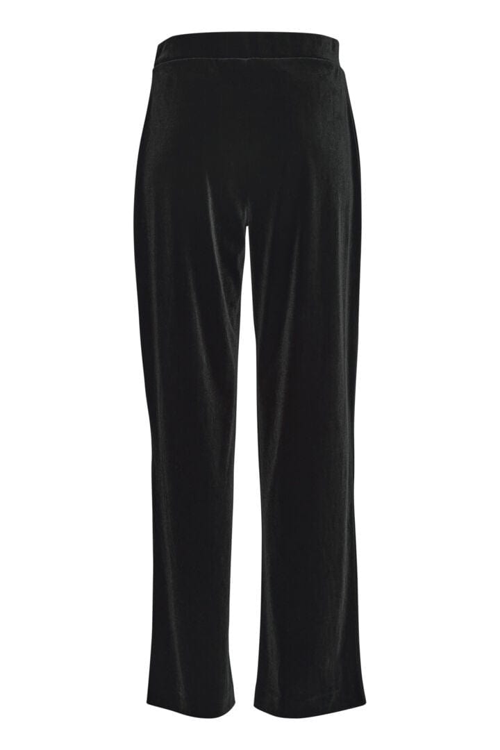 Black Velvet Trousers