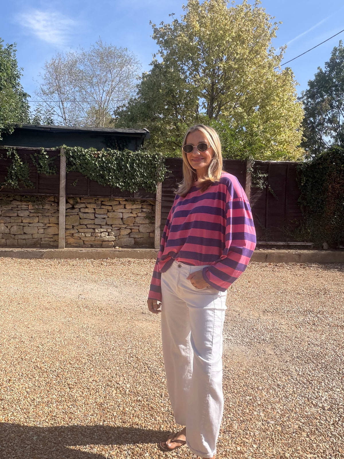 Striped Long Sleeve T-Shirt