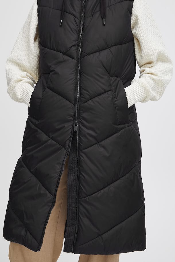 Quilted Gilet Black The Cotswold Shed