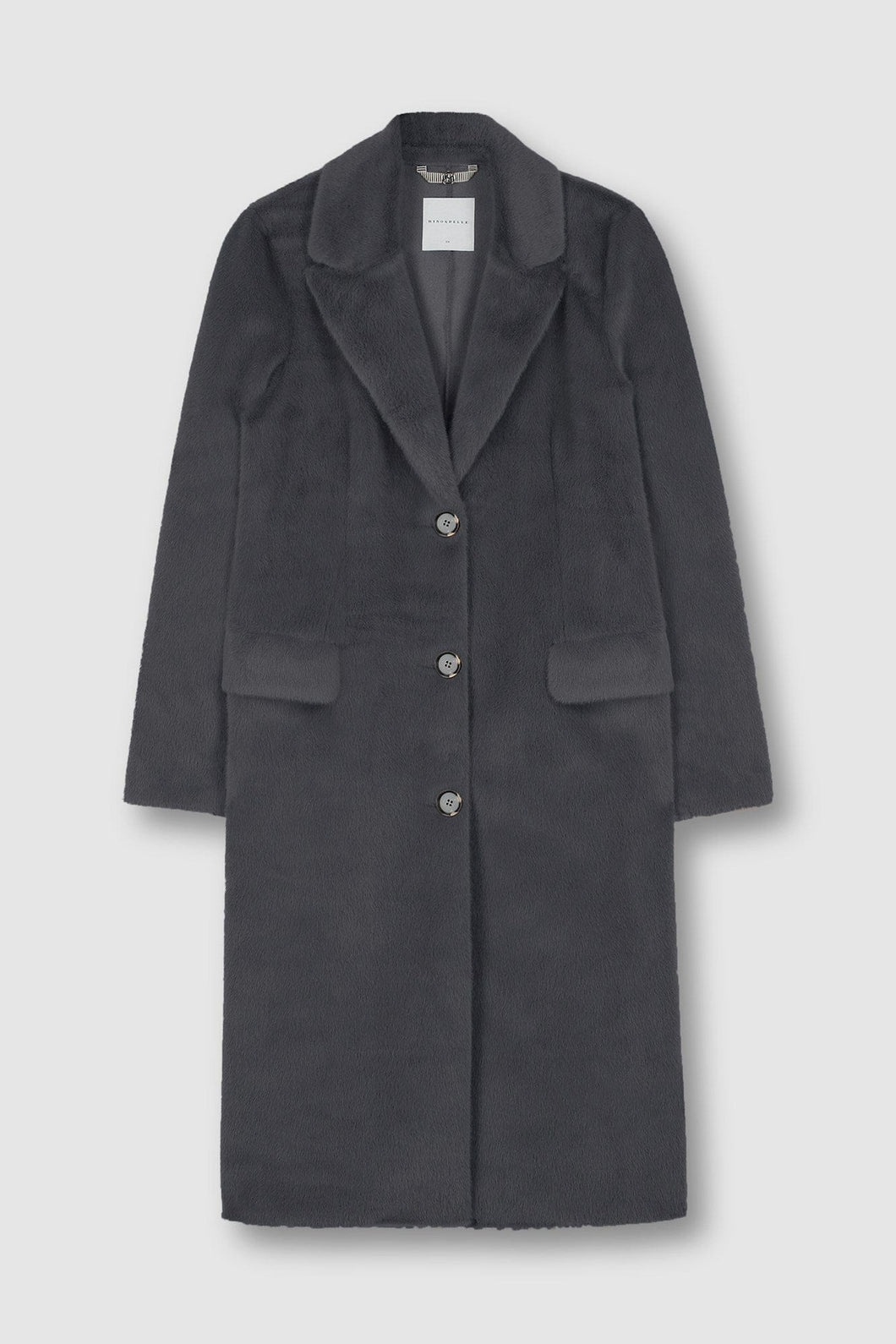 Single Breasted Faux Fur - Night