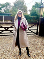 Trench Style Coat - Sepia