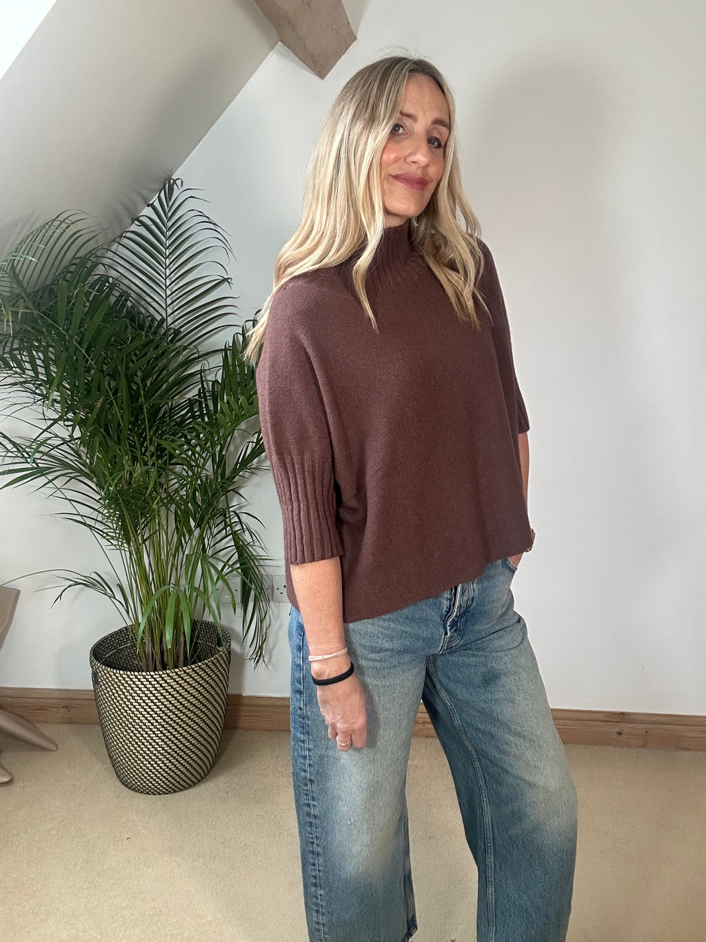 Short Sleeve, Boxy Jumper