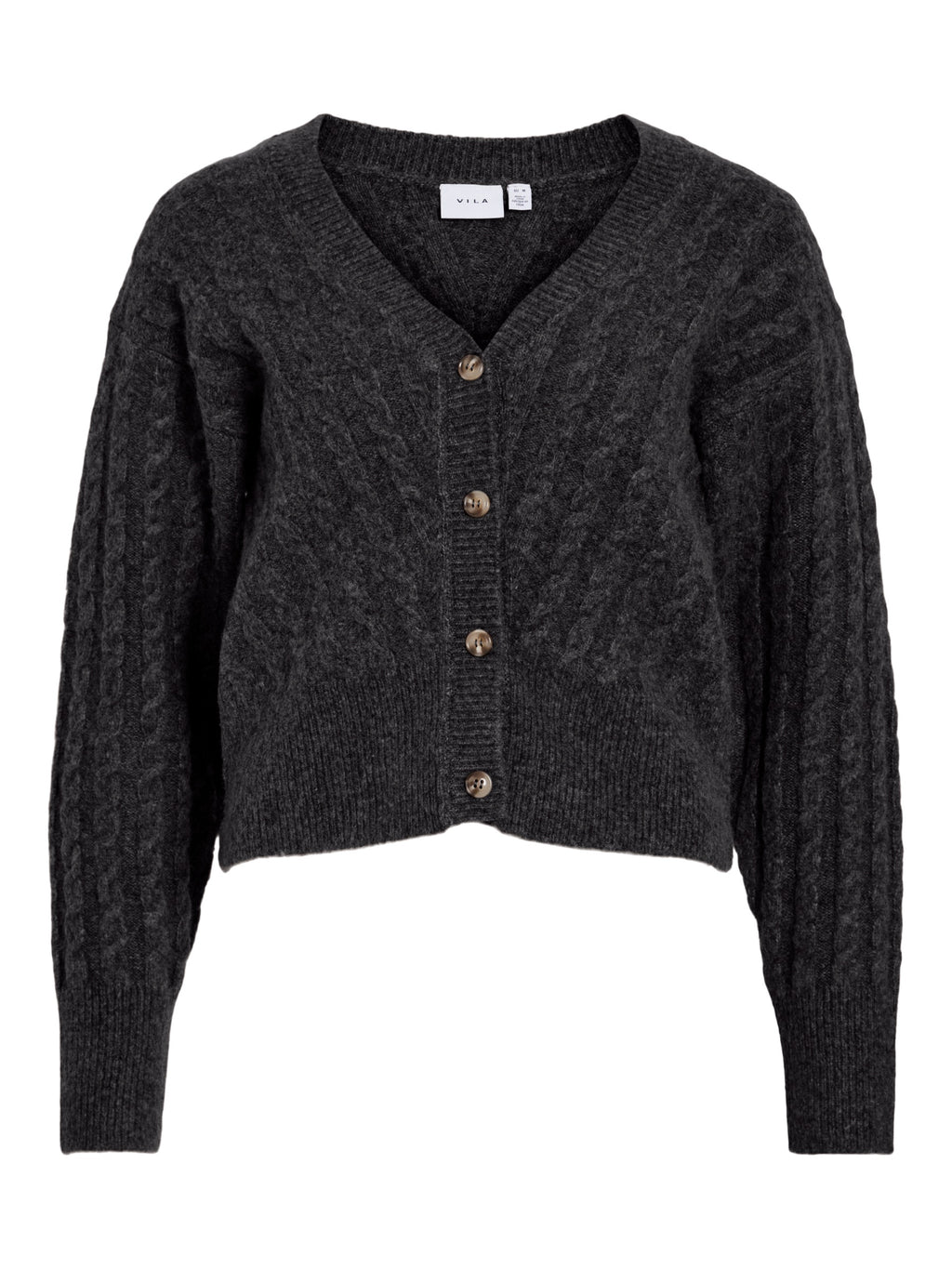 Cable Knit Ankle Length Skirt and Cardigan Co-ord