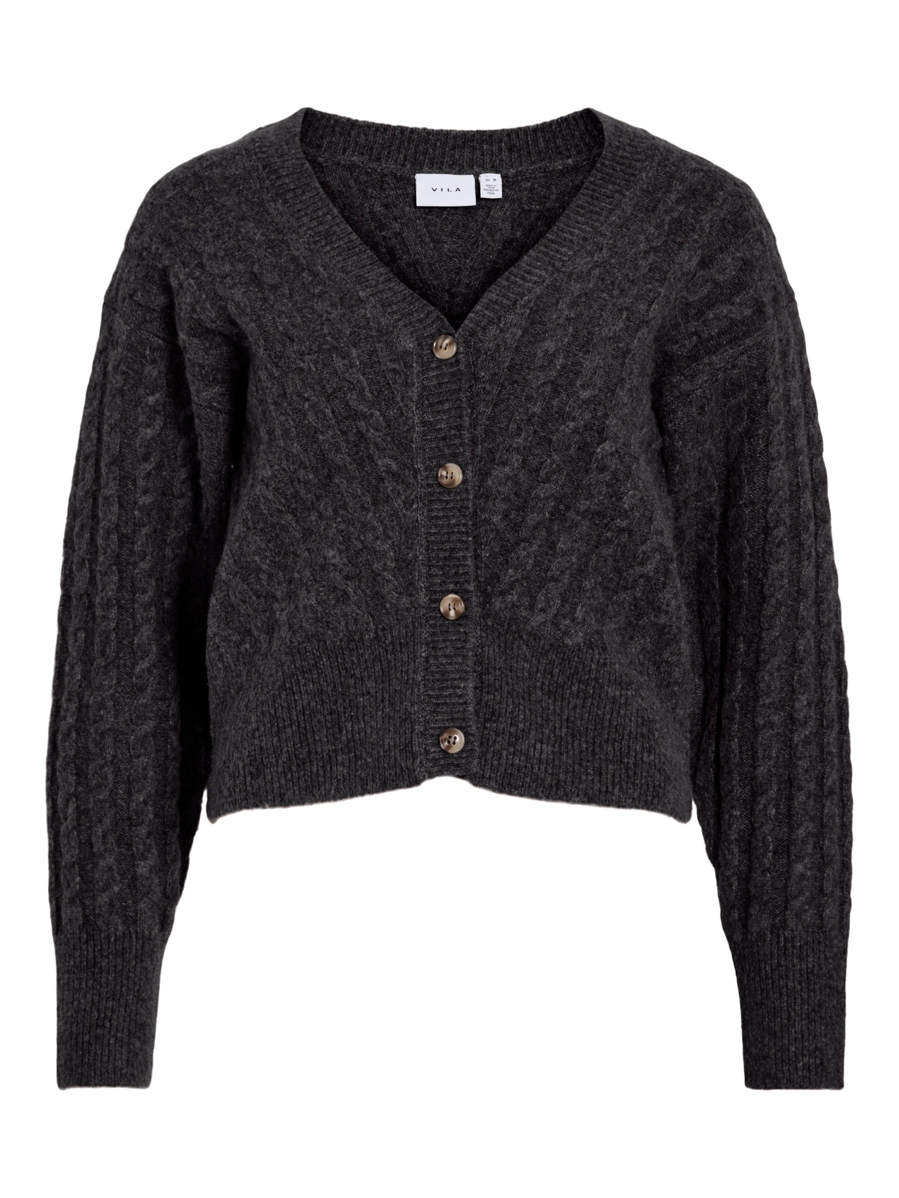 Cable Knit Ankle Length Skirt and Cardigan Co-ord