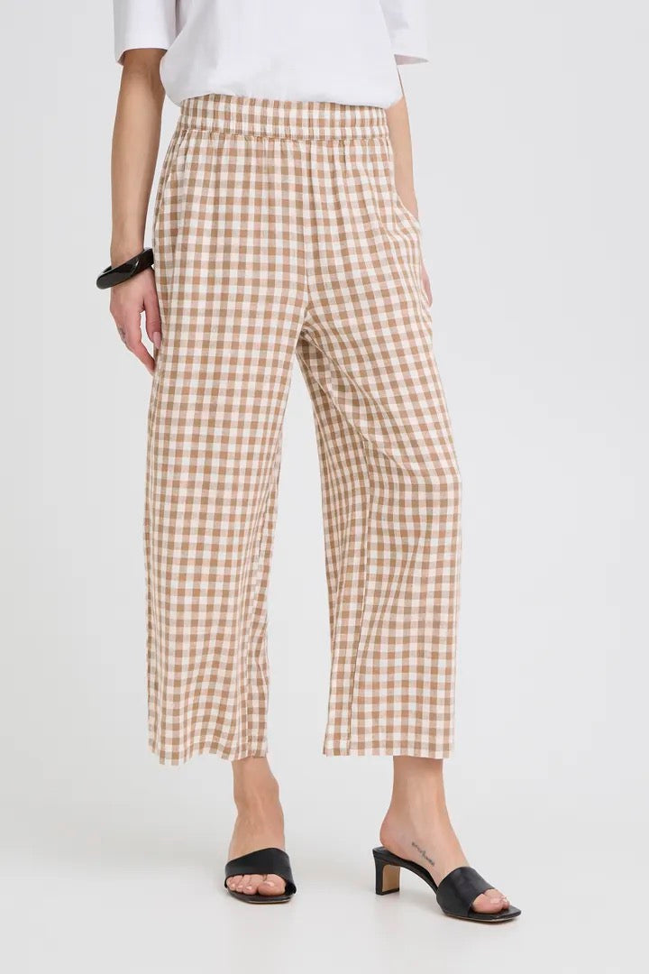 Gingham Linen co-ord