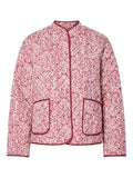Quilted Jacket - Rose Flower
