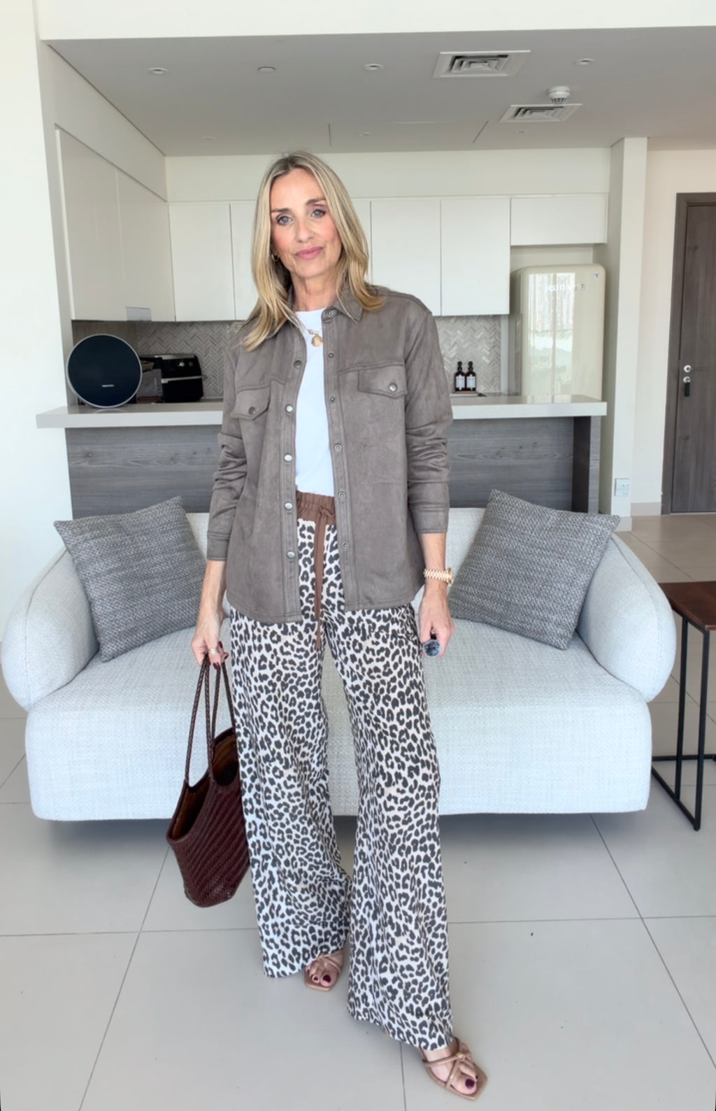 Faux Suede Shirt