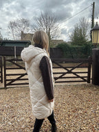 Quilted Gilet - Cream