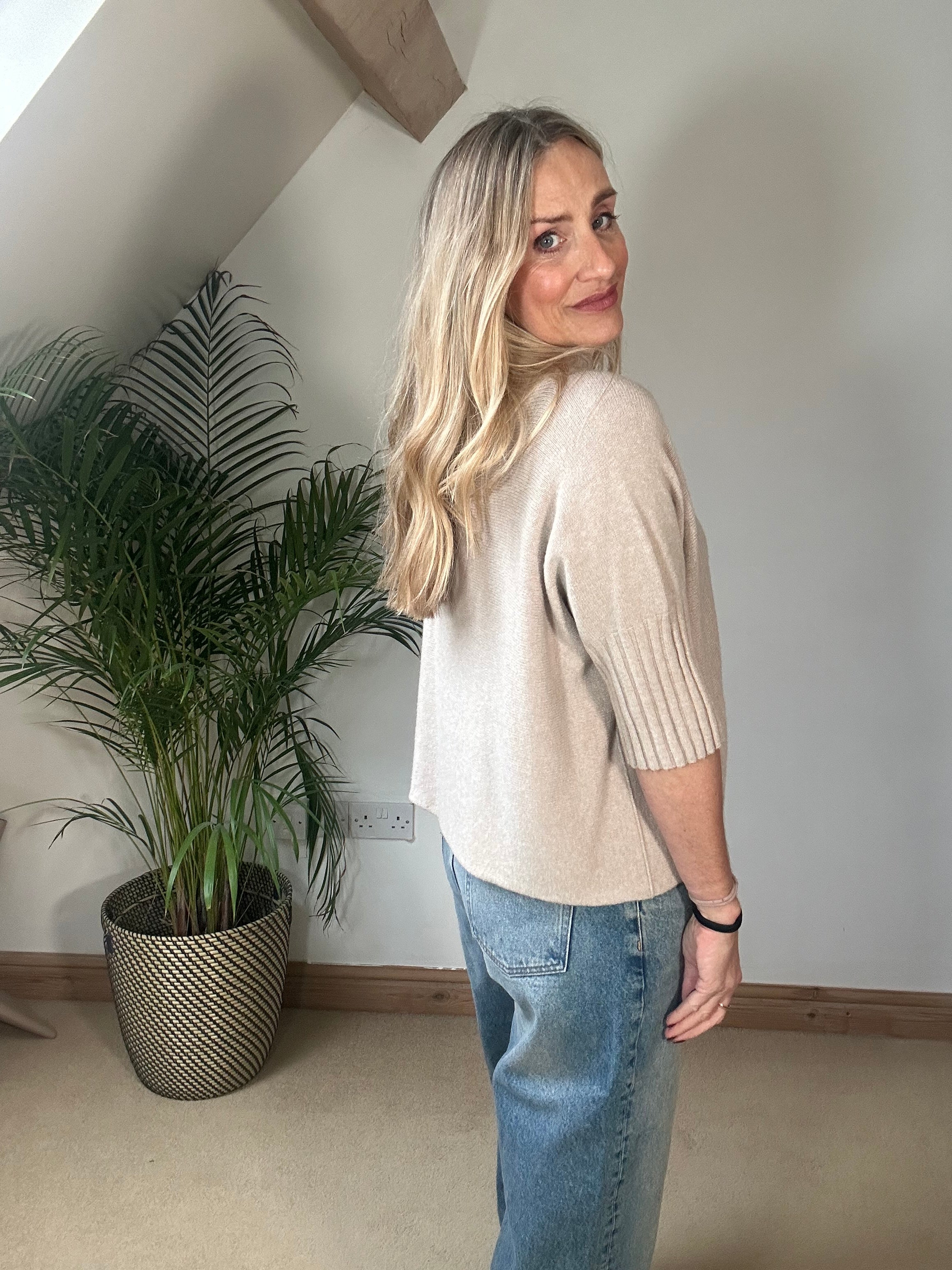 Short Sleeve, Boxy Jumper