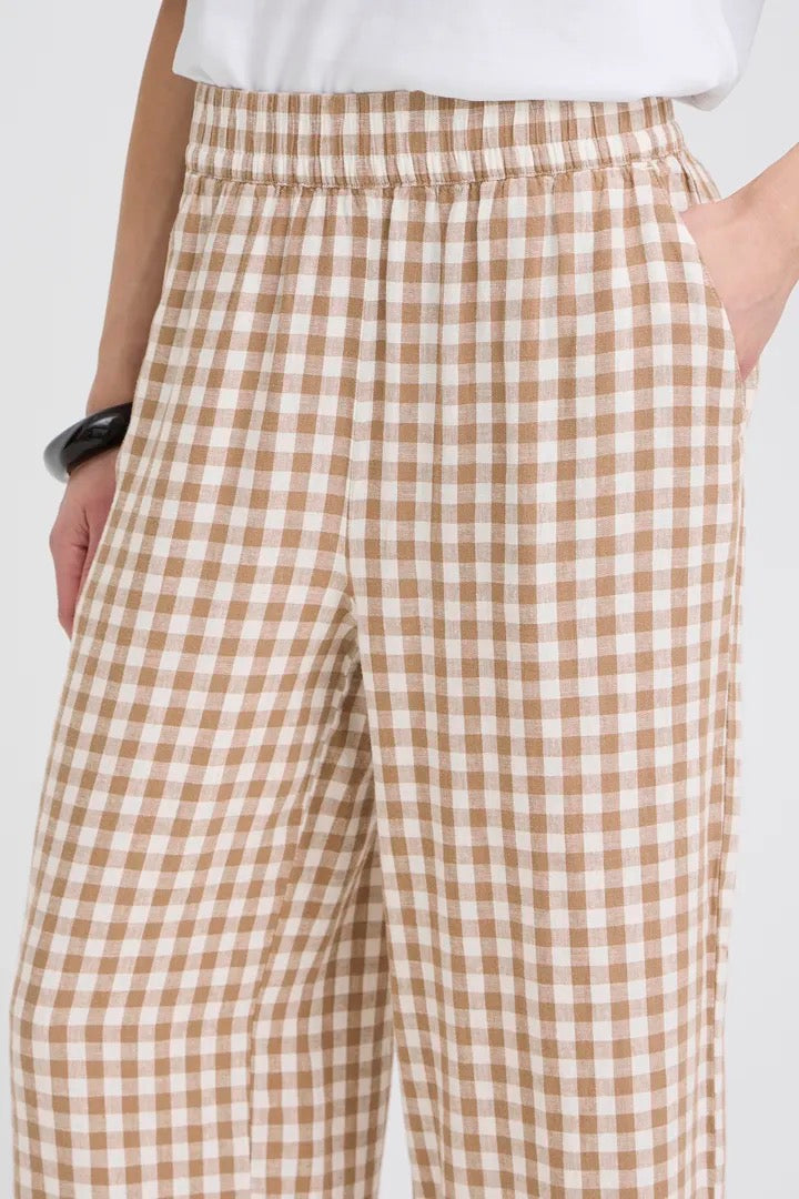 Gingham Linen co-ord