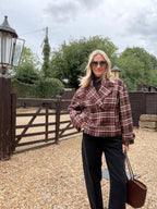 Cherry Check Jacket