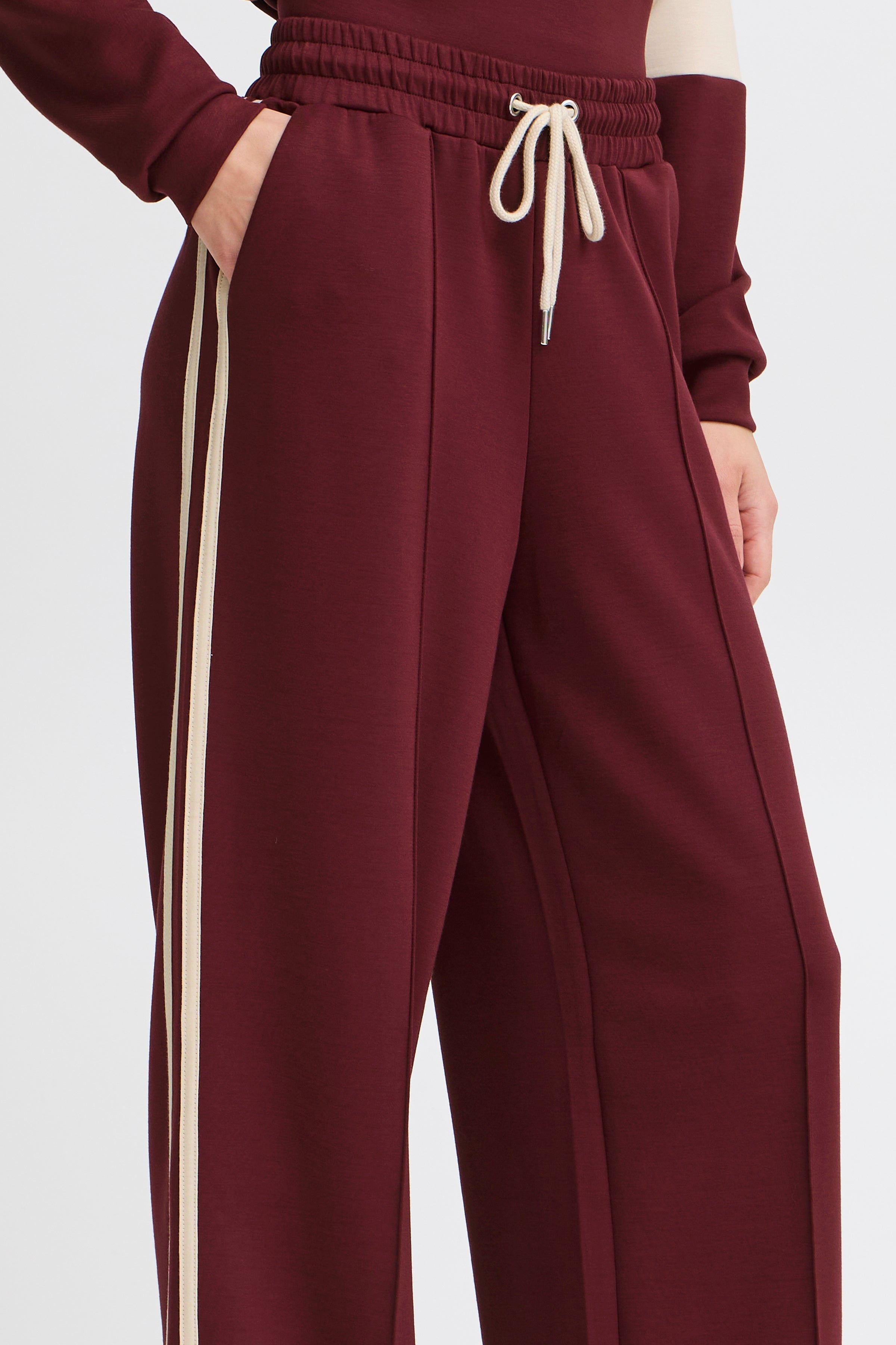 Track Pants with Side Stripe