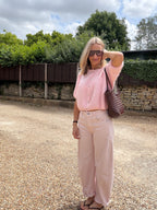 Round Neck Mohair Cardigan