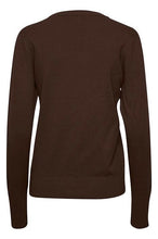Load image into Gallery viewer, ROUND NECK BASIC KNIT - chocolate
