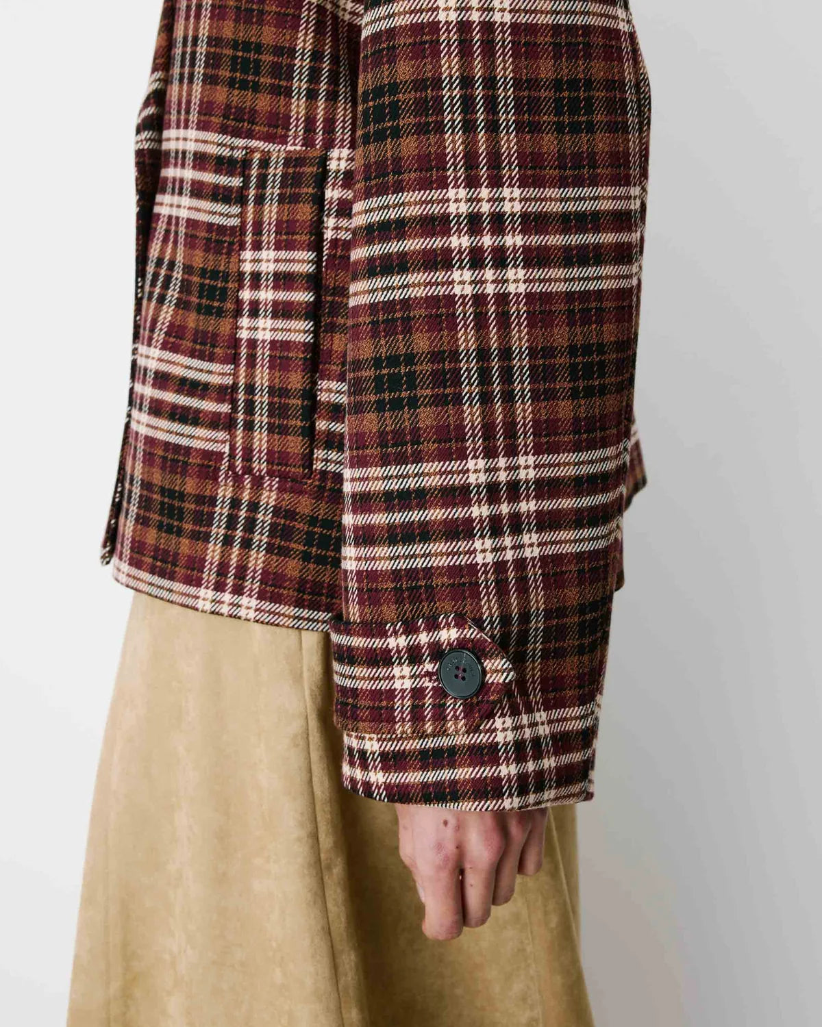 Cherry Check Jacket