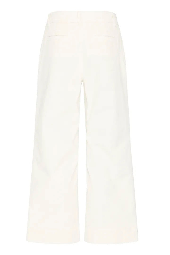 Cropped Winter White Cords