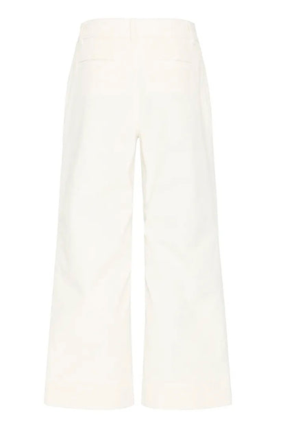Cropped Winter White Cords