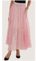 Polka Dot Maxi Skirt