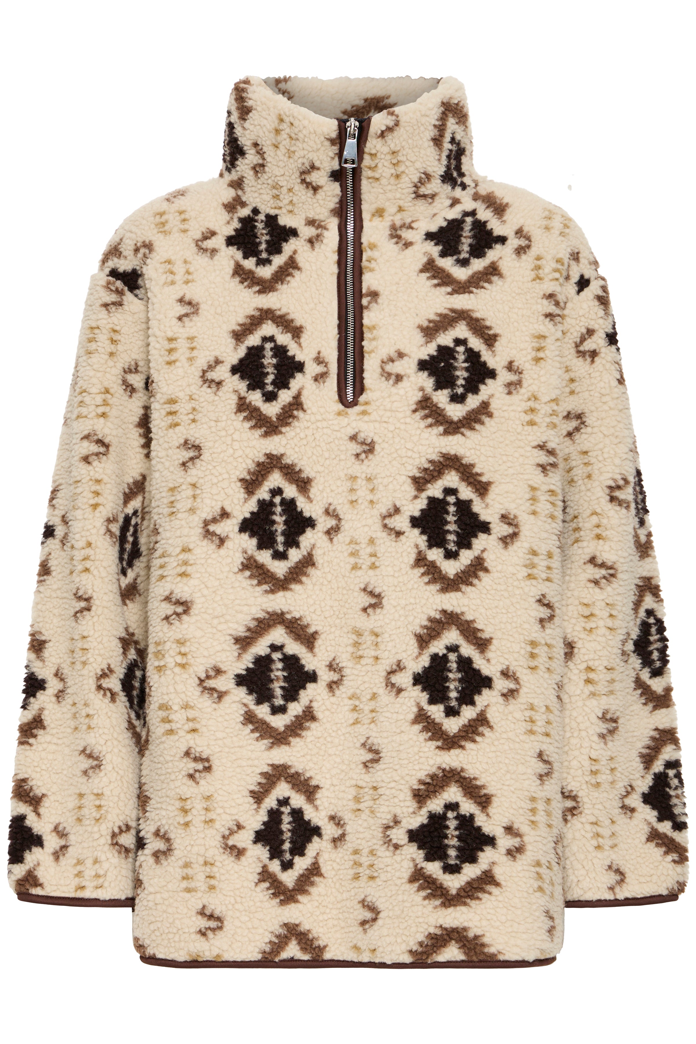 Ikat Print Fleece