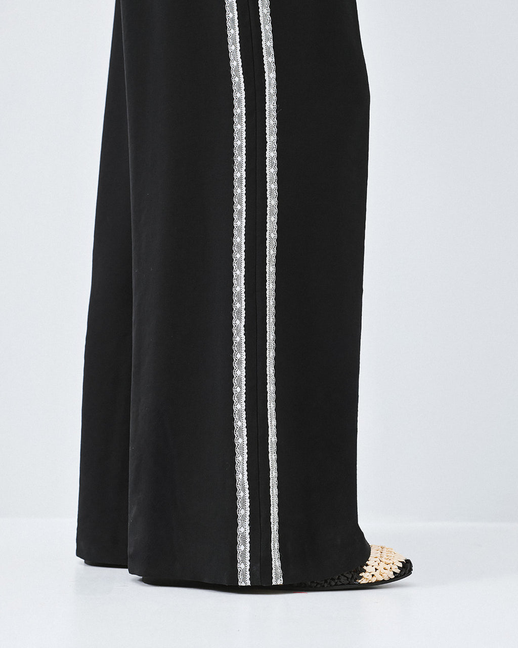 Lace Side Stripe Trousers