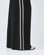 Lace Side Stripe Trousers