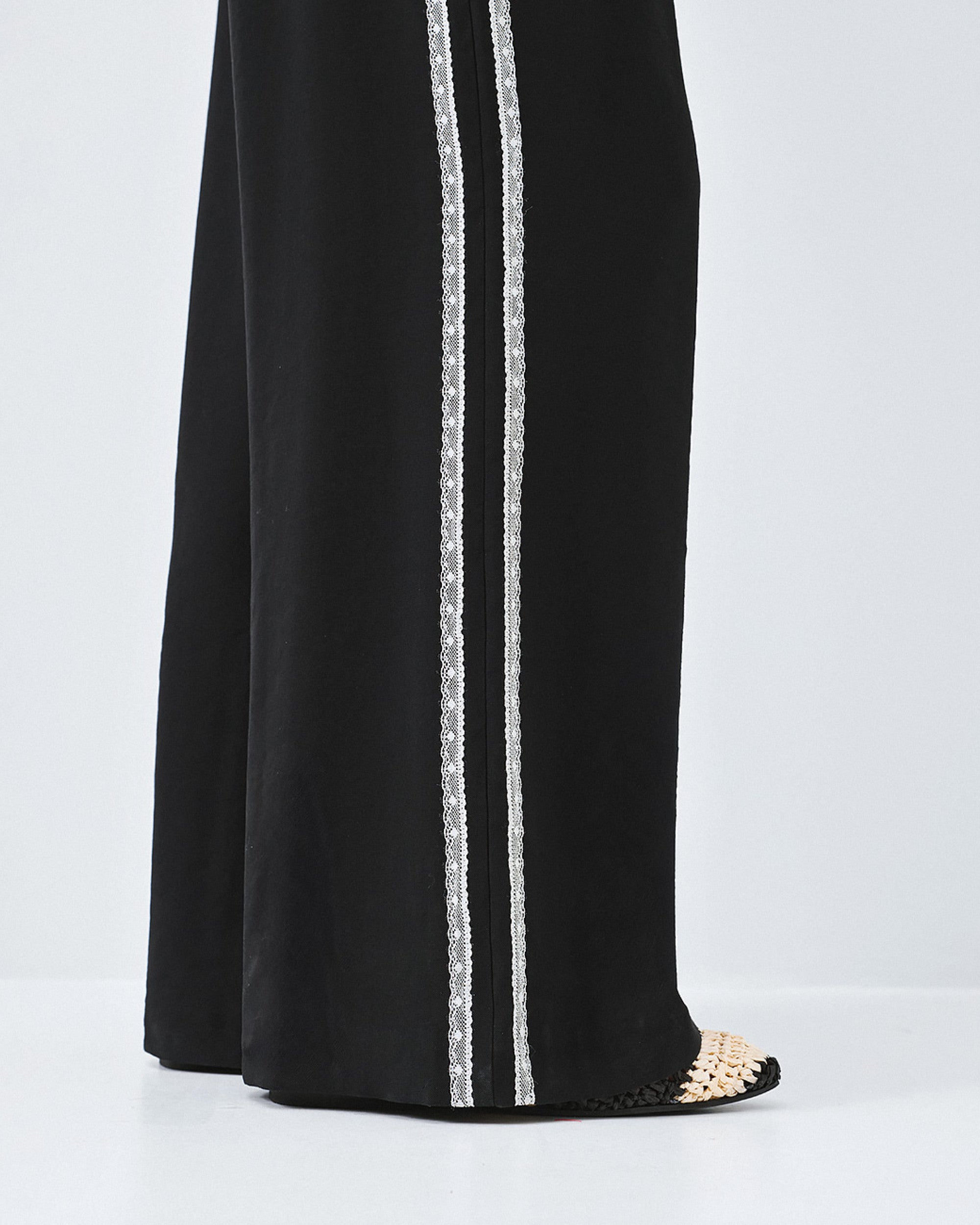 Lace Side Stripe Trousers