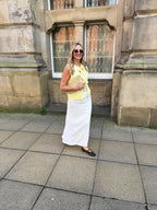 Tie Front Sleeveless Knit