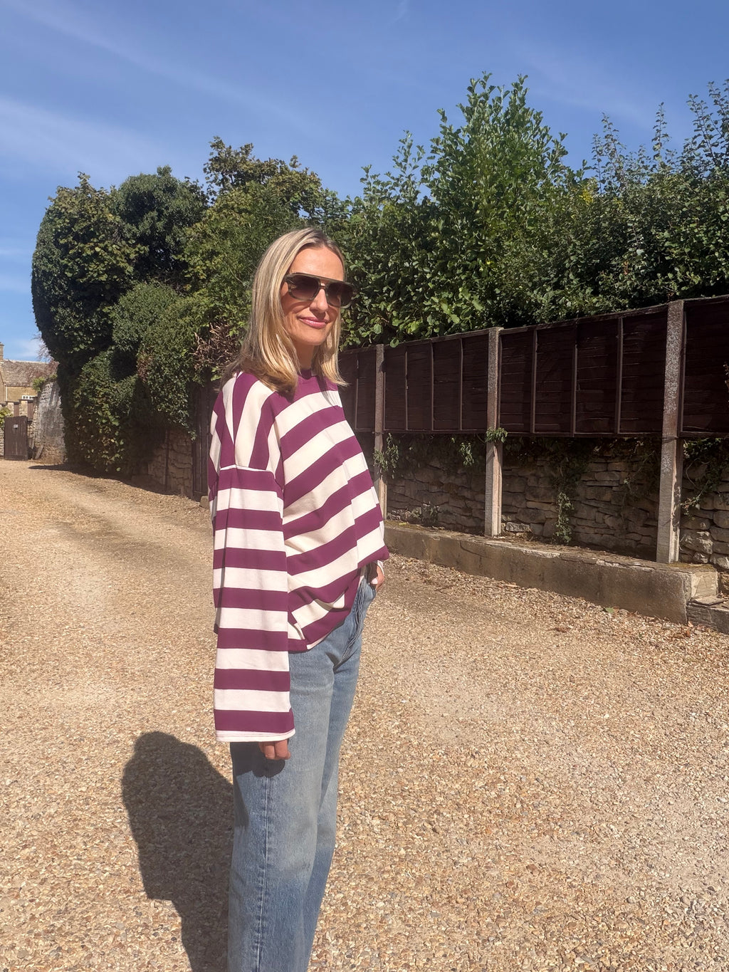 Striped Long Sleeve T-Shirt